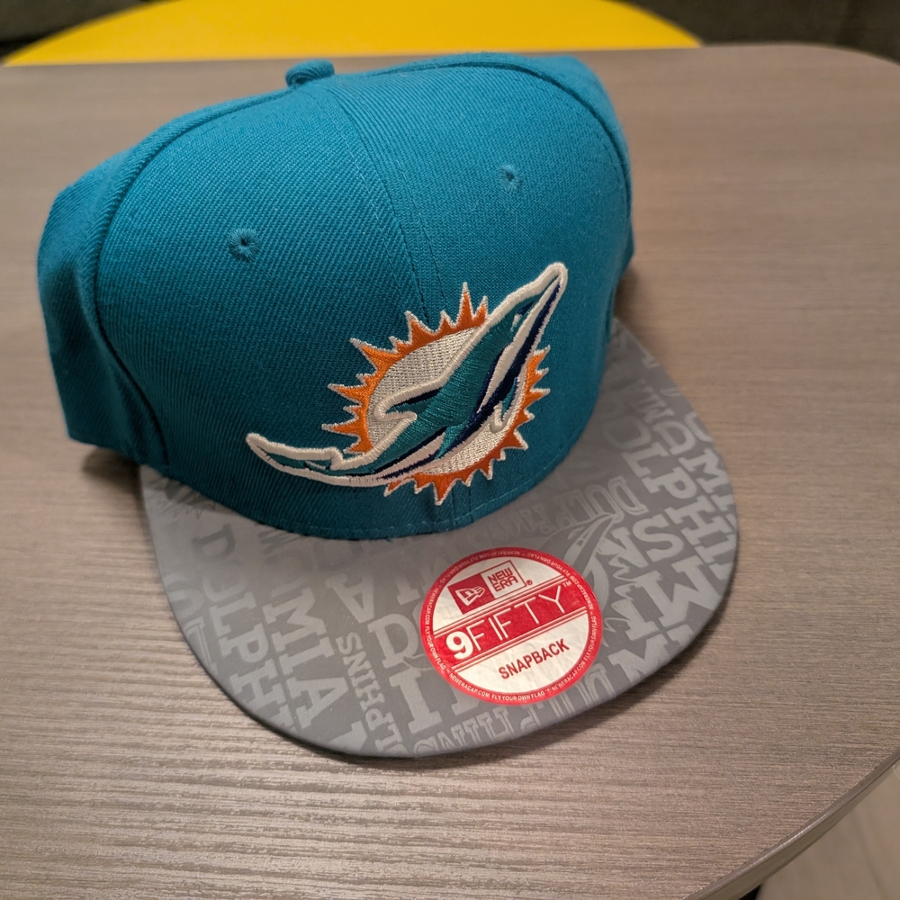 New Era Teal and Gray Snapback Hat
